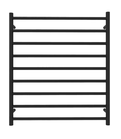 Elysian 9-Bar Heated Towel Ladder (12v) - Matte Black