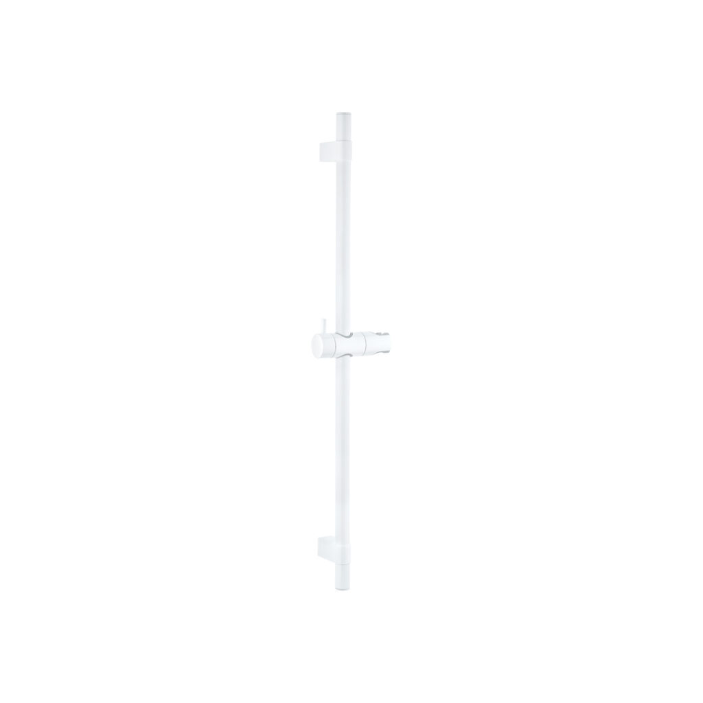Elysian Adjustable Shower Rail - White