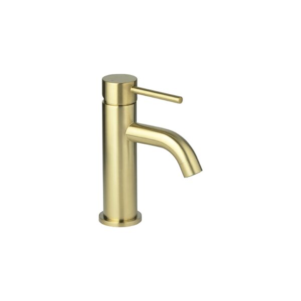 Elysian Basin Mixer - Brushed Brass