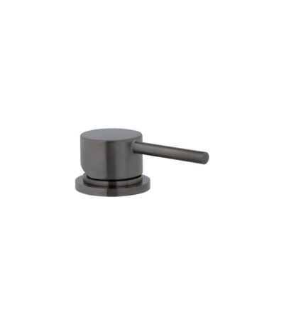 Elysian Bench-Mounted Minimal Mixer - Brushed Gunmetal