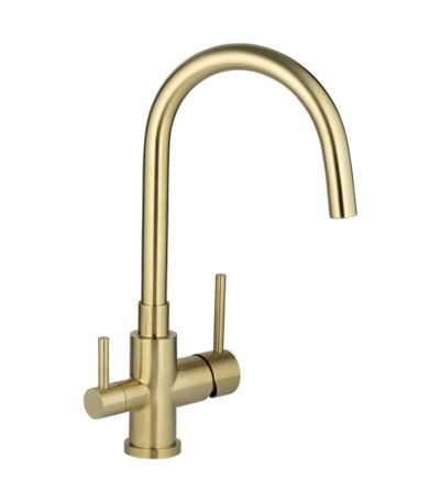 Elysian Commercial 3-Way Filter Tap - Brushed Brass