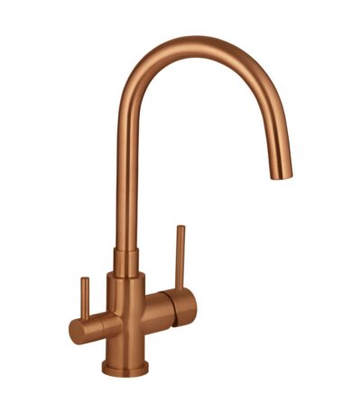 Elysian Commercial 3-Way Filter Tap - Brushed Copper