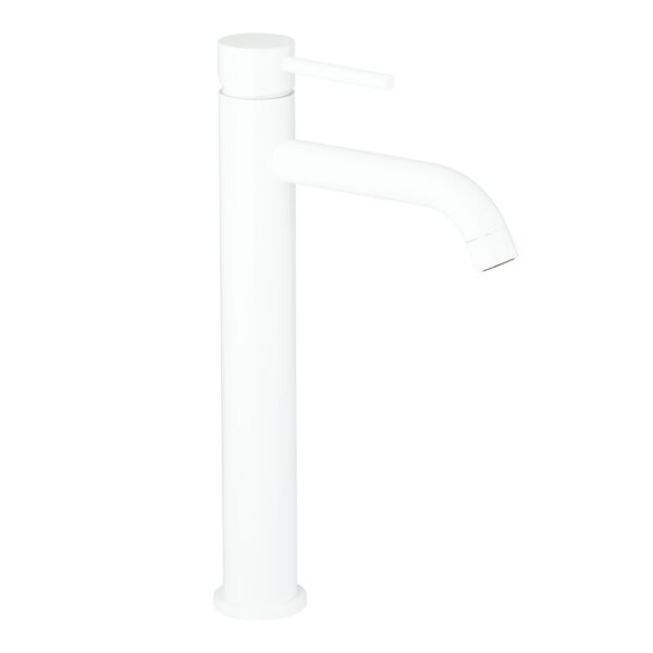 Elysian Extended Basin Mixer - White