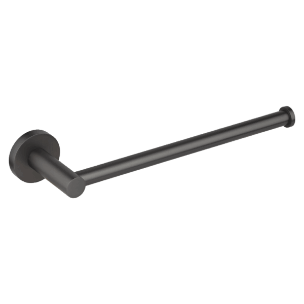 Elysian Hand Towel Holder - Brushed Gunmetal