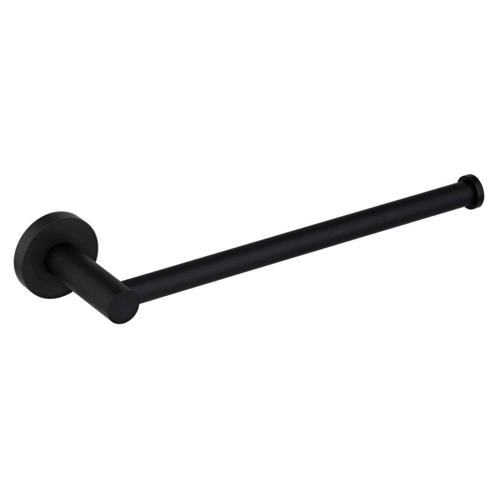 Elysian Hand Towel Holder - Matte Black
