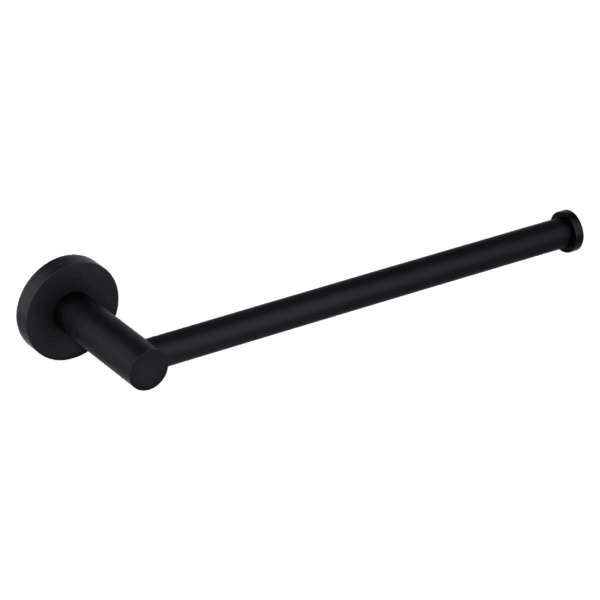 Elysian Hand Towel Holder - Matte Black
