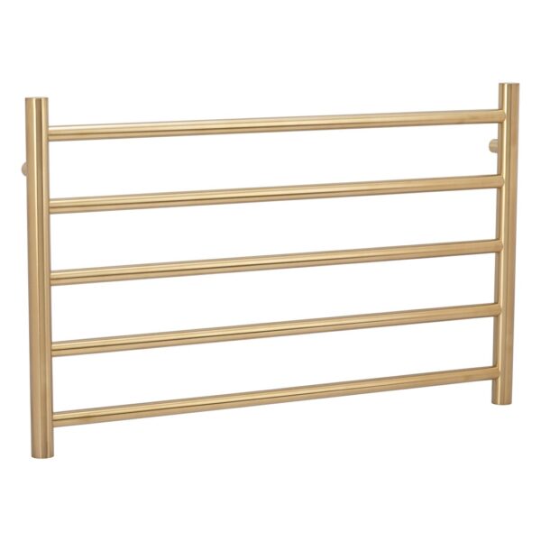 Elysian Heated Towel Ladder (12v) - Brushed Brass