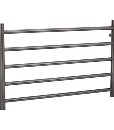 Elysian Heated Towel Ladder (12v) - Brushed Gunmetal