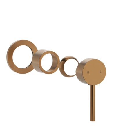 Elysian Minimal Handle Kit - Brushed Copper