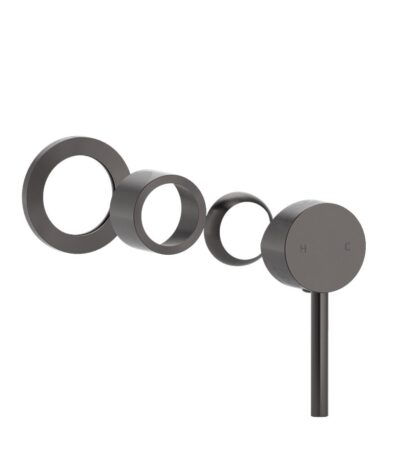 Elysian Minimal Handle Kit - Brushed Gunmetal