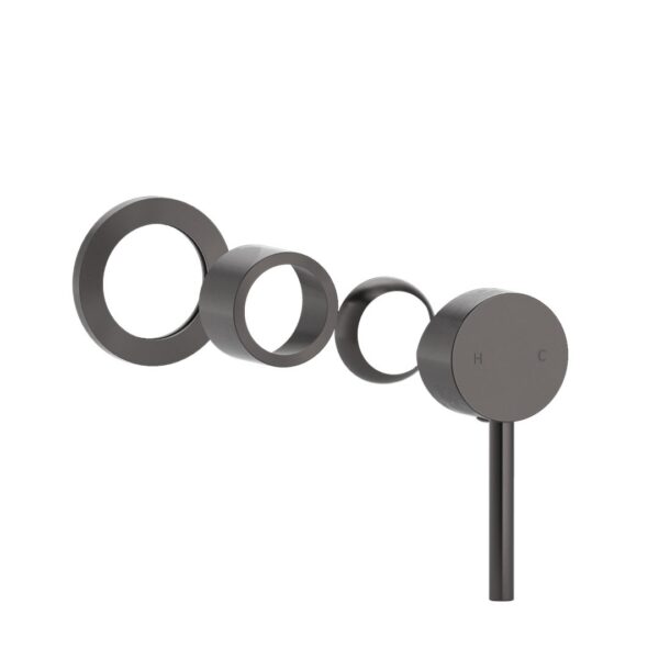 Elysian Minimal Handle Kit - Brushed Gunmetal
