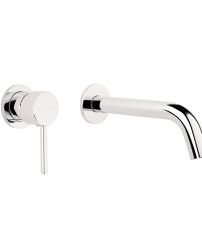 Elysian Minimal Mixer & Spout Set - Chrome