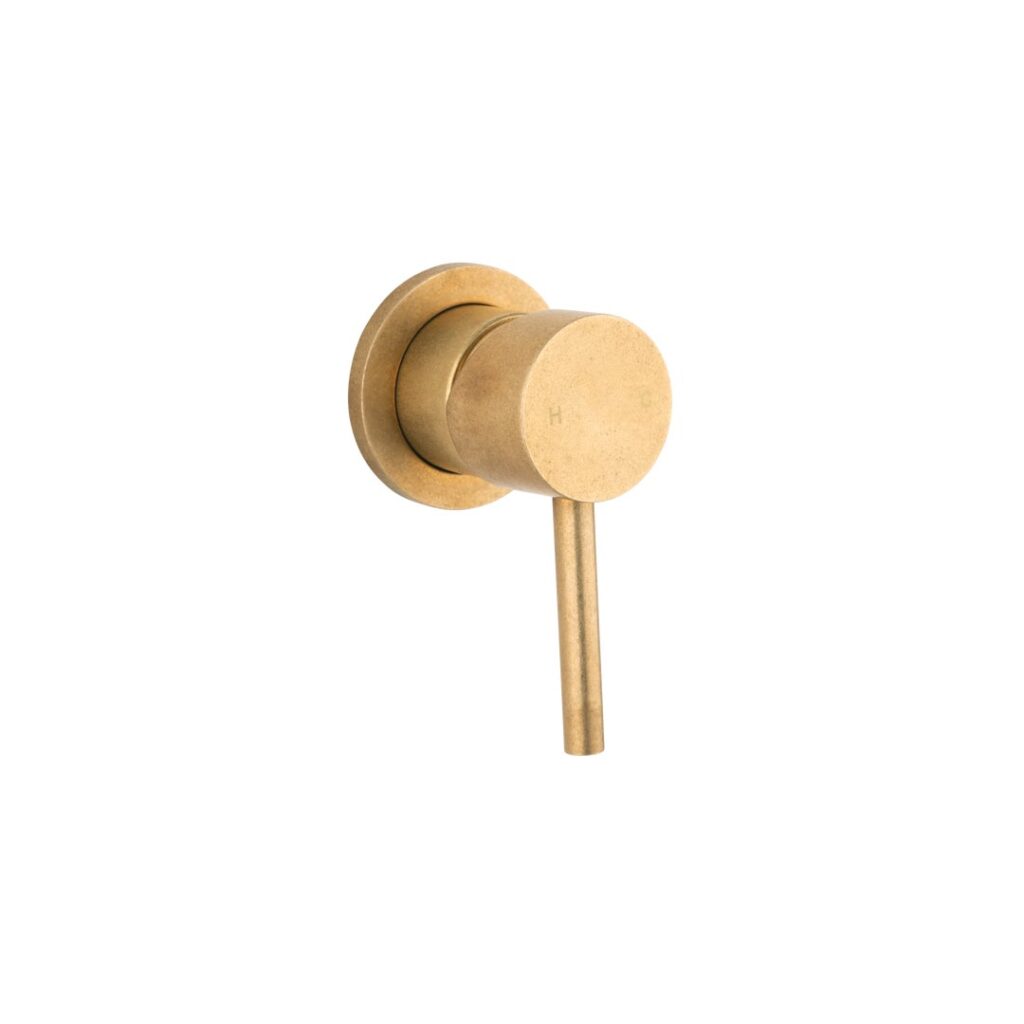 Elysian Minimal Mixer - Tumbled Aged Brass