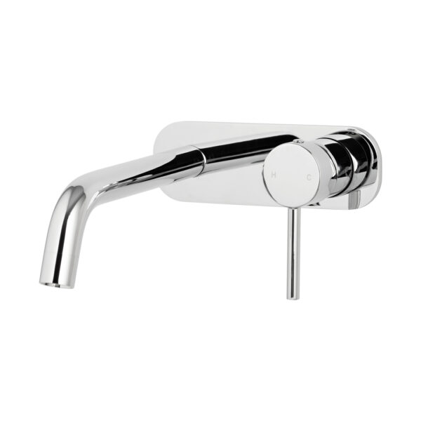 Elysian Minimal Wall Mounted Set - Chrome