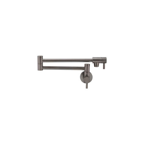 Elysian Pot Filler - Brushed Gunmetal