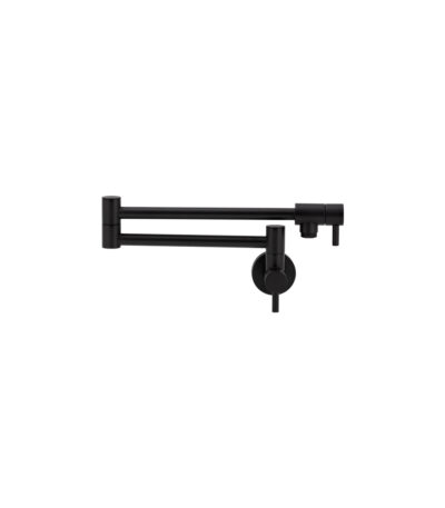 Elysian Pot Filler - Matte Black