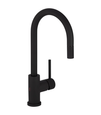 Elysian Sensor Commercial Pull-Out Kitchen Mixer - Matte Black