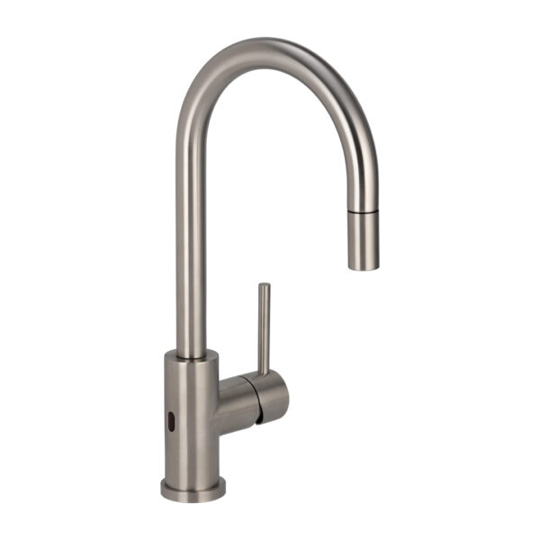 Elysian Sensor Commercial Pull-Out Kitchen Mixer - Stainless Steel