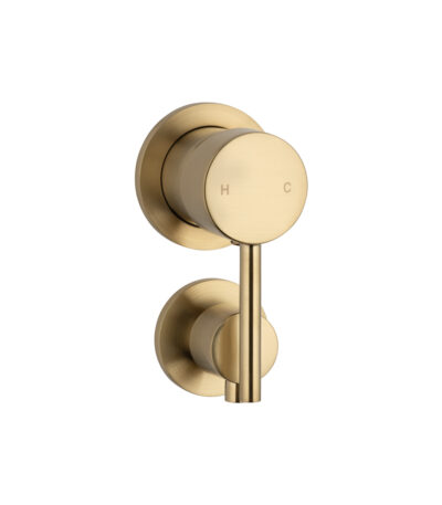 Elysian Shower Bottom Diverter - Brushed Brass