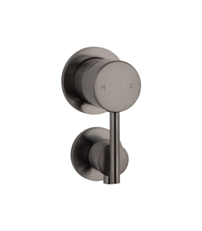 Elysian Shower Bottom Diverter - Brushed Gunmetal