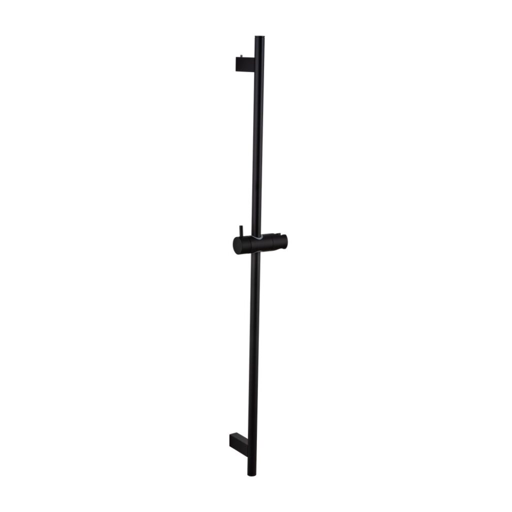 Elysian Shower Rail - Matte Black