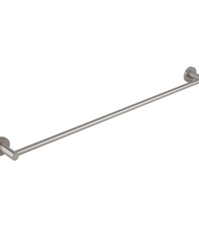 Elysian Single Towel Rail - Brushed Nickel