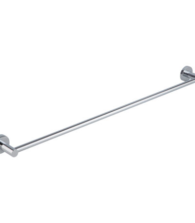 Elysian Single Towel Rail - Chrome