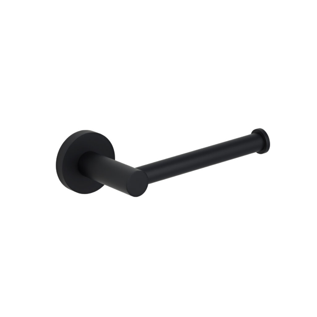 Elysian Toilet Roll Holder - Matte Black