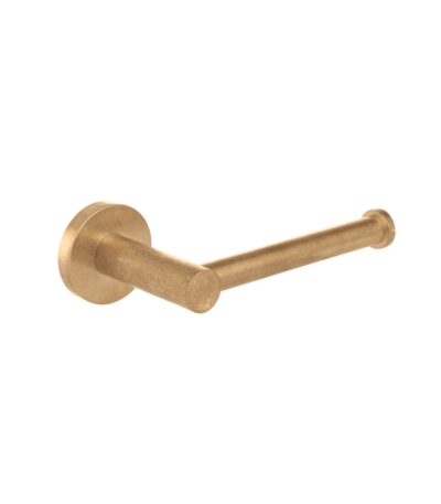 Elysian Toilet Roll Holder - Tumbled Aged Brass