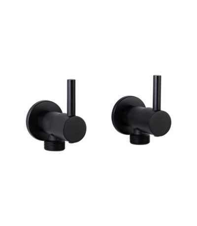 Elysian Washing Machine Stops - Matte Black