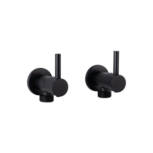 Elysian Washing Machine Stops - Matte Black