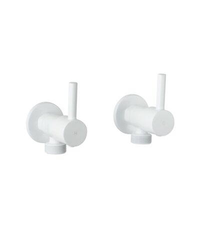 Elysian Washing Machine Stops - White