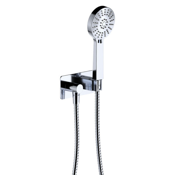 Empire Hand Shower, Rectangular Plate, Chrome