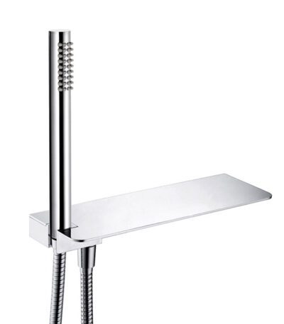 Empire Hand Shower with Shelf, Chrome