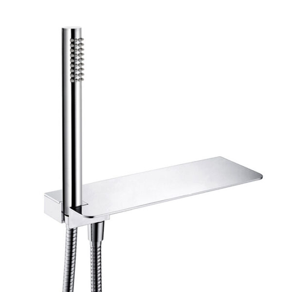 Empire Hand Shower with Shelf, Chrome