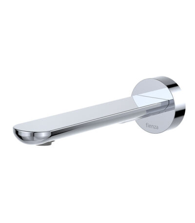 Empire Slim Basin/Bath Outlet, Round Plate, 180mm, Chrome