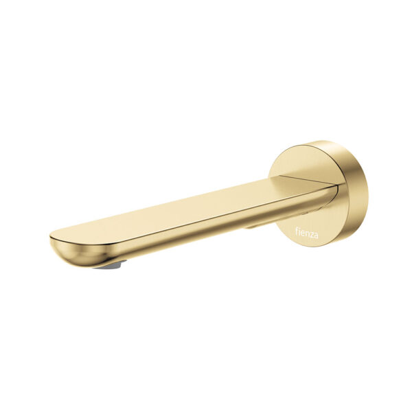 Empire Slim Basin/Bath Outlet, Round Plate, 180mm, Urban Brass