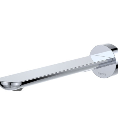 Empire Slim Basin/Bath Outlet, Round Plate, 220mm, Chrome