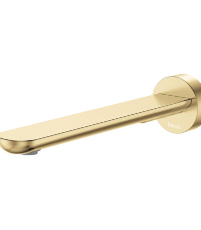 Empire Slim Basin/Bath Outlet, Round Plate, 220mm, Urban Brass