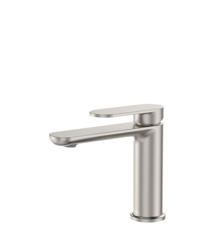 Empire Slim Cold Start Basin Mixer, Brushed Nickel