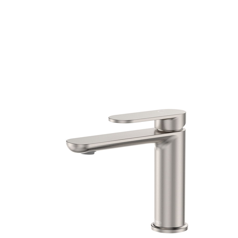 Empire Slim Cold Start Basin Mixer, Brushed Nickel