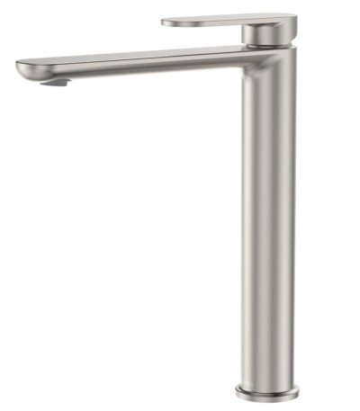 Empire Slim Cold Start Tall Basin Mixer, Brushed Nickel