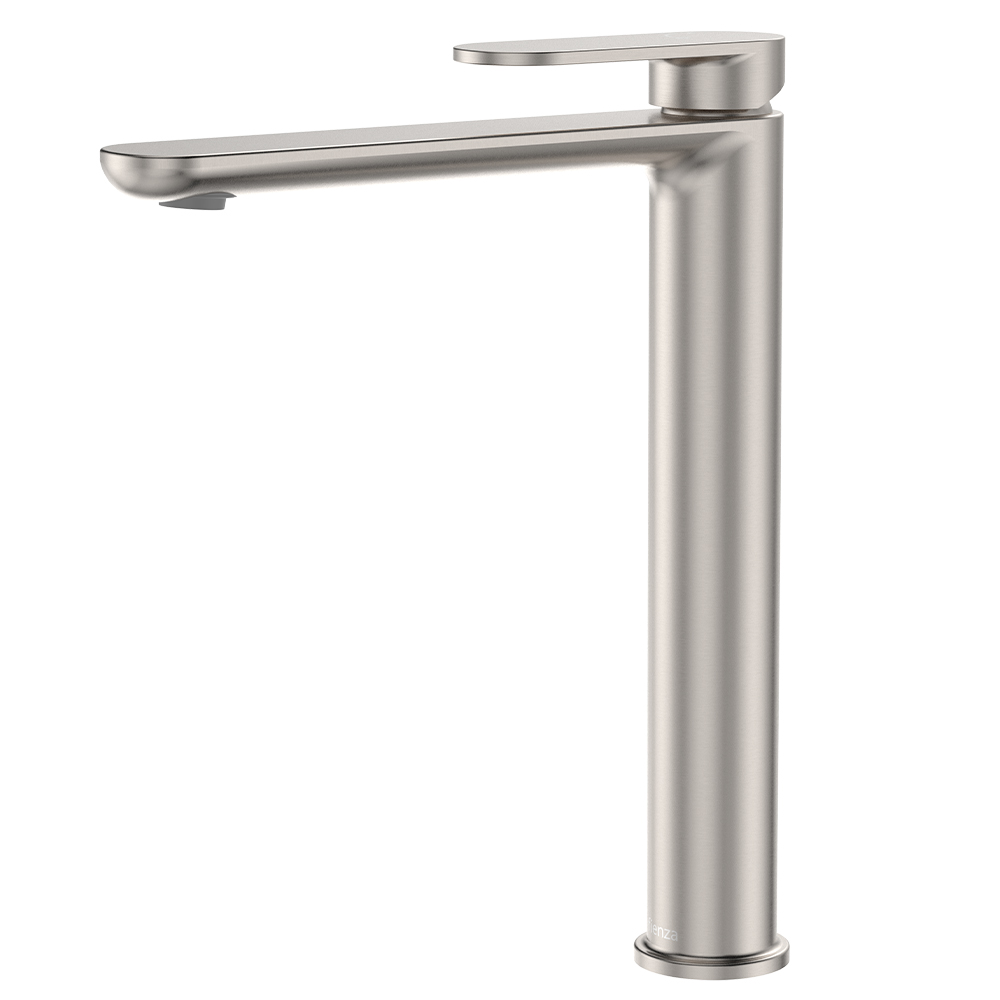 Empire Slim Cold Start Tall Basin Mixer, Brushed Nickel