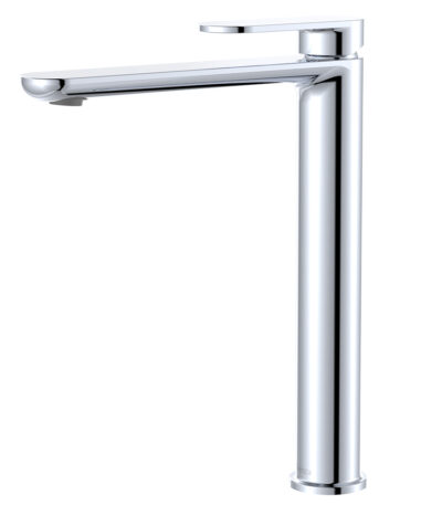 Empire Slim Cold Start Tall Basin Mixer, Chrome