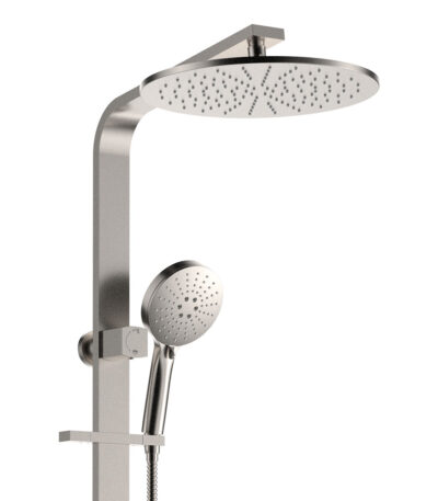 Empire Slim Deluxe Twin Shower, Brushed Nickel