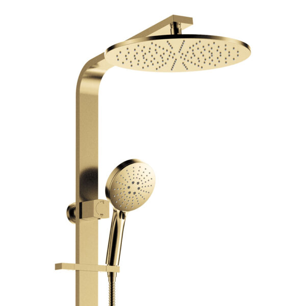 Empire Slim Deluxe Twin Shower, Urban Brass