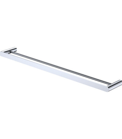 Empire Slim Double Towel Rail, 800mm, Chrome
