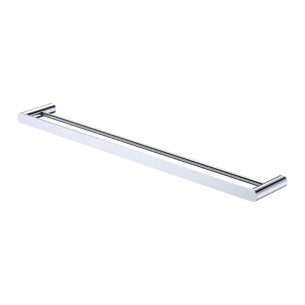 Empire Slim Double Towel Rail, 800mm, Chrome