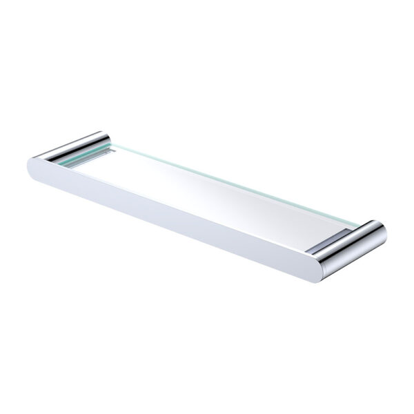 Empire Slim Glass Shelf, Chrome