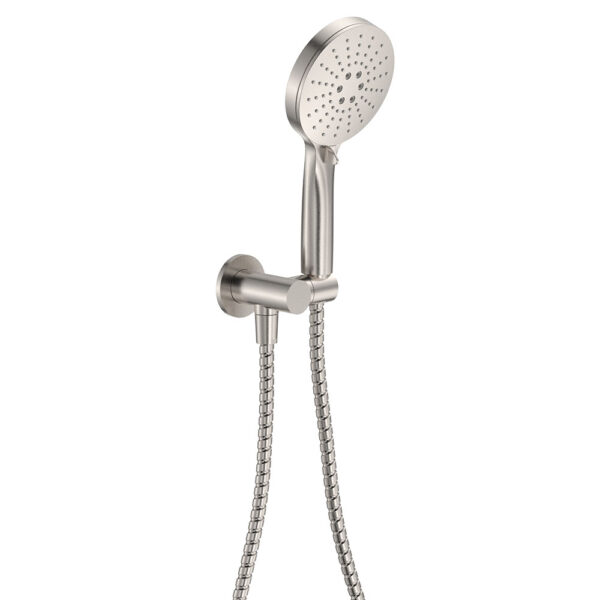 Empire Slim Hand Shower, Round Plate, Brushed Nickel